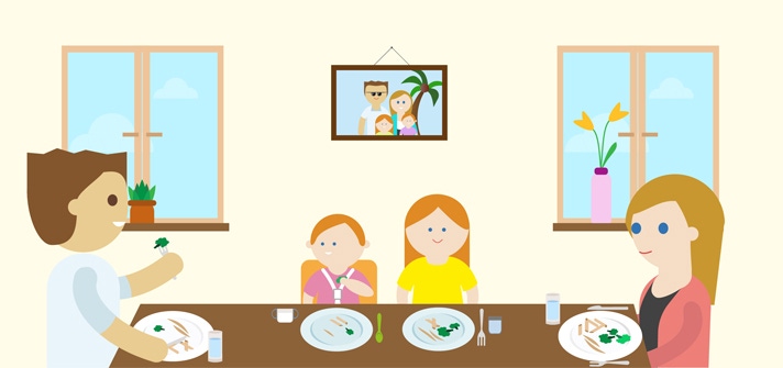 10 steps to successful family mealtimes