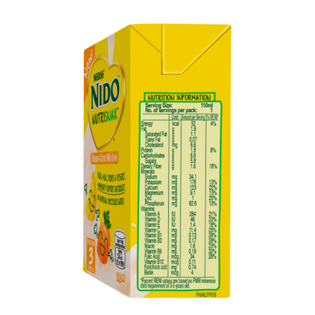 Nido Nutrisnax Banana Carrot