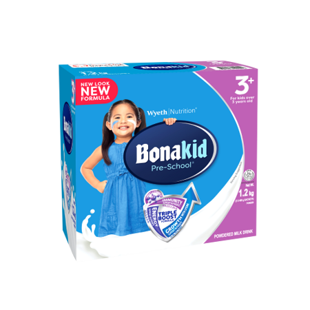 New Bonakid Pre School Three Plus 1.2kg