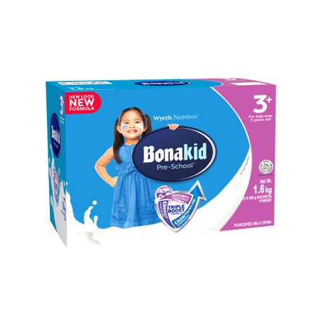 New Bonakid Preschool Three Plus 1.6kg