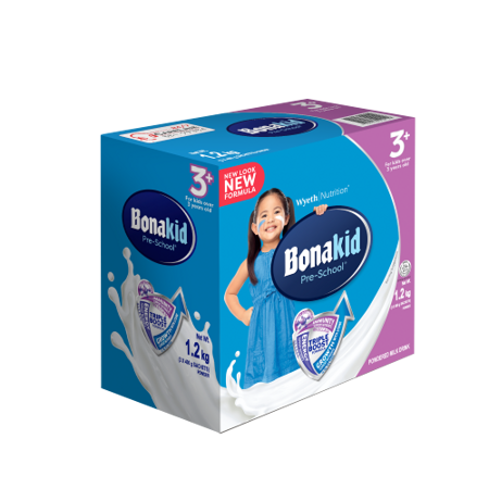 Bonakid Pre School Three Plus 1.2kg Left 3D View