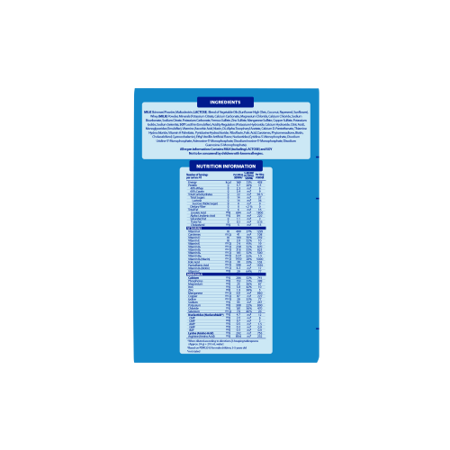 Bonakid Preschool Three Plus 1.6kg Nutritional Contents