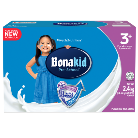 Bonakid Preschool Plus 2.4kg Front of Pack 2