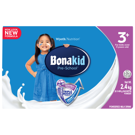 Bonakid Preschool Plus 2.4kg Front of Pack