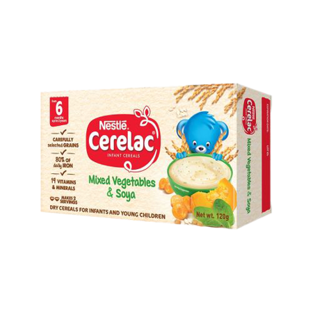 Cerelac Mixed Vegetables & Soya