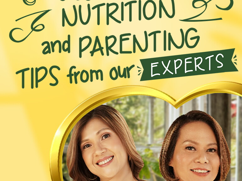 Get your nutrition and parenting tips from our experts