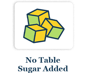 No Table Sugar Added