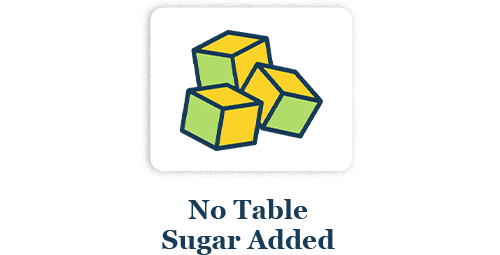 No Table Sugar Added